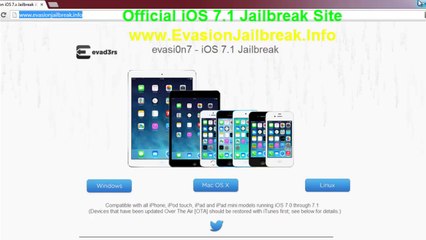 Download Evasion 7.1 Jailbreak Full Untehered iOS 7 iPhone iPod Touch iPad