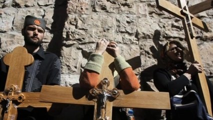 Tracing the steps of Jesus on Good Friday