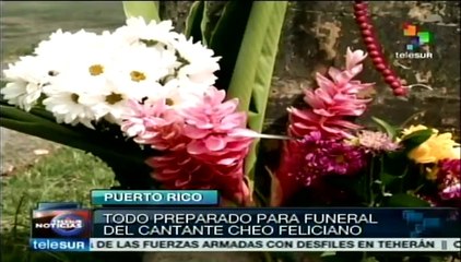 José "Cheo" Feliciano yacerá en Ponce, su pueblo natal