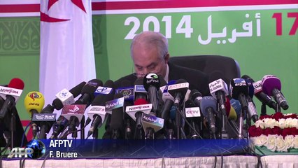 Algérie: Bouteflika réélu pour un 4e mandat avec 81,53% des voix
