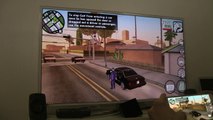 GTA San Andreas Samsung Galaxy S5 SMART TV HD Gameplay Test