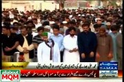 Funeral of Qasim Ali Shah & Muhammad Ali Khan offered in Orangi, laid to rest in Shuhada Graveyard
