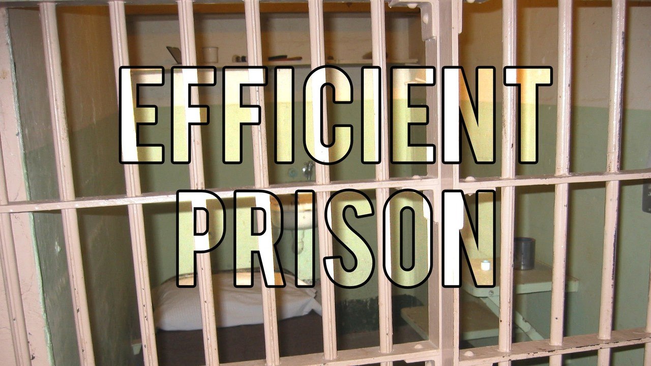 Prison Architect mods - Hyper-Efficient prison, only 3 guards!