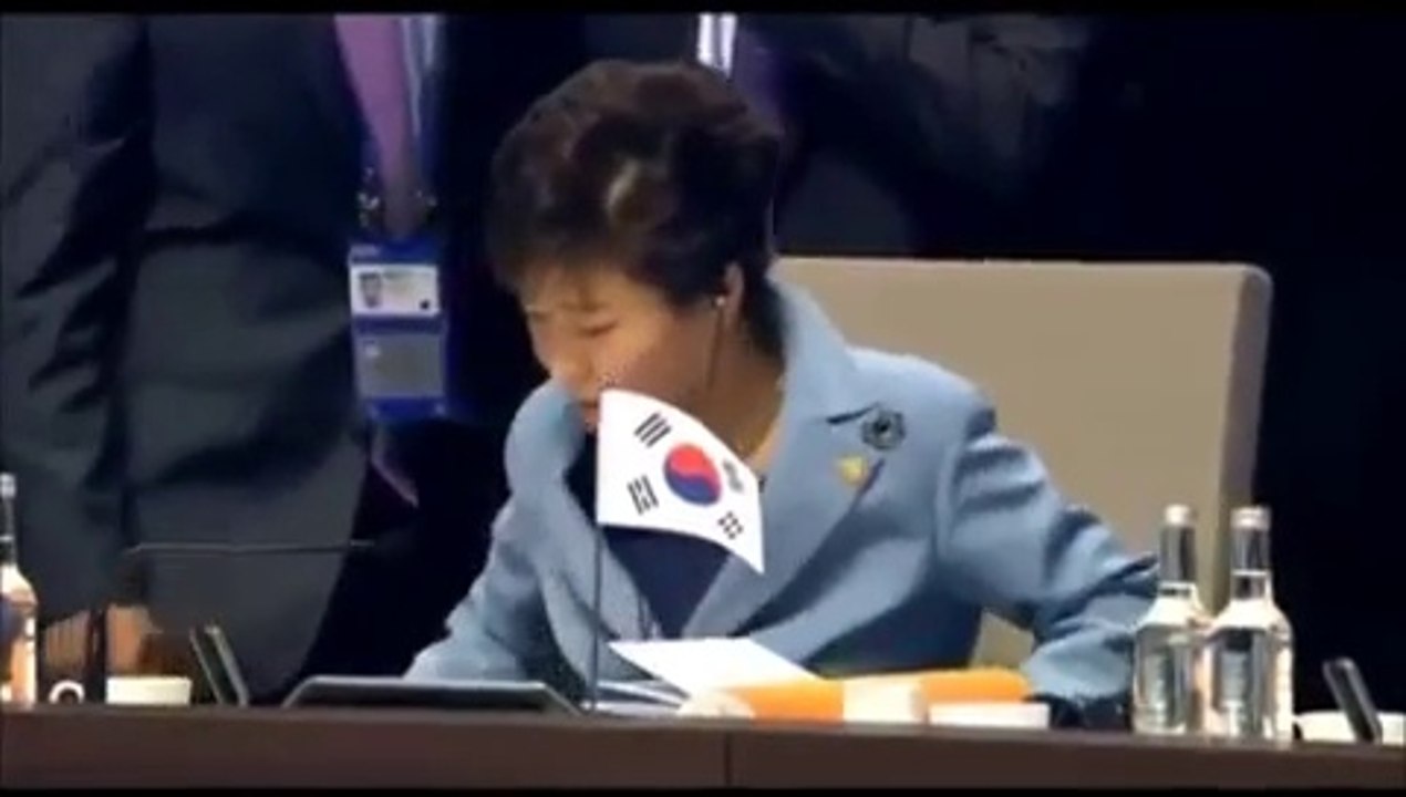 Triangle Sur Veste au Sommet Mondial sur la sécurité Nucléaire .