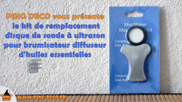 Kit membrane sonde de brumisateur diffuseur d'huile essentielle (WWW.PING-DECO.FR)