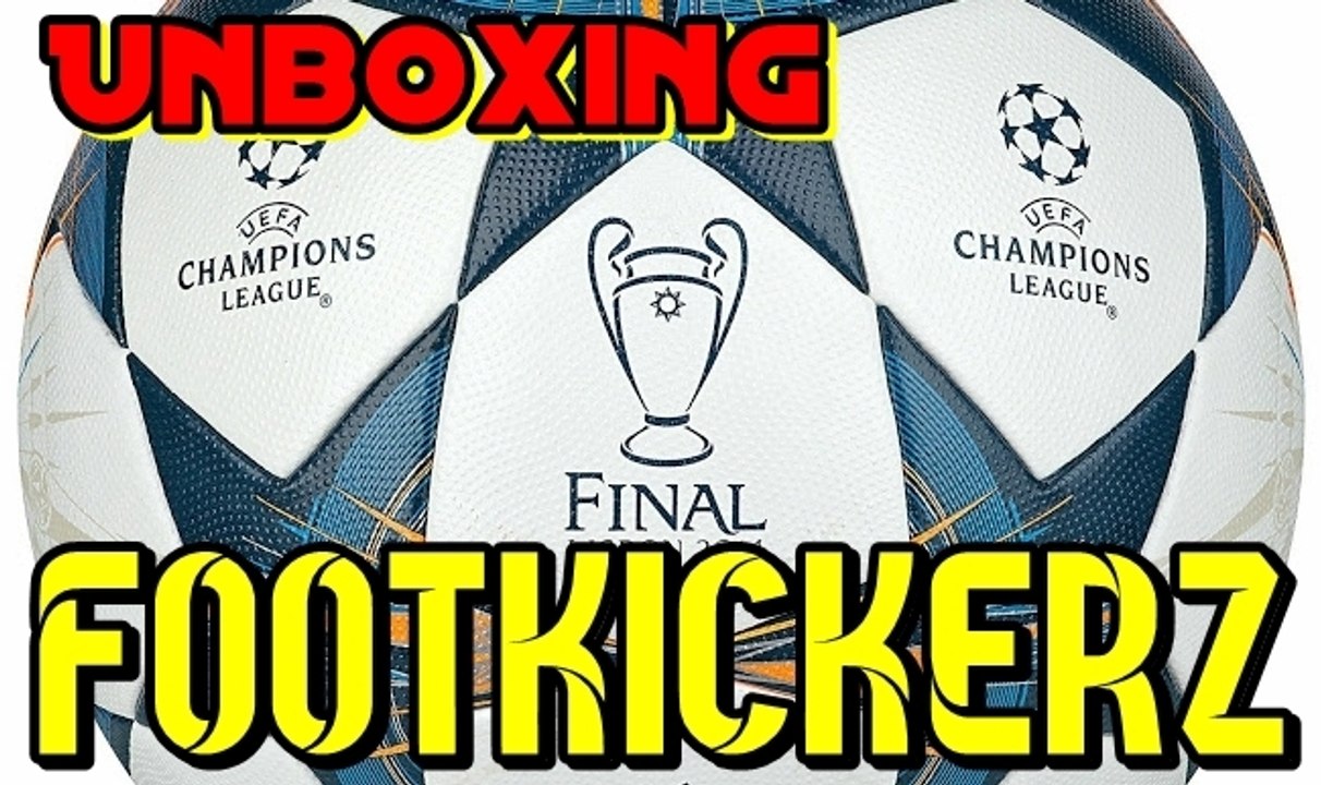 Uefa Champions League - Official Matchball Unboxing - FOOTKICKERZ