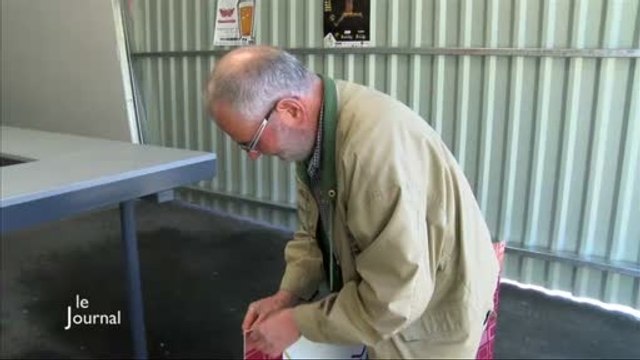 Préparation du mondial football de Montaigu