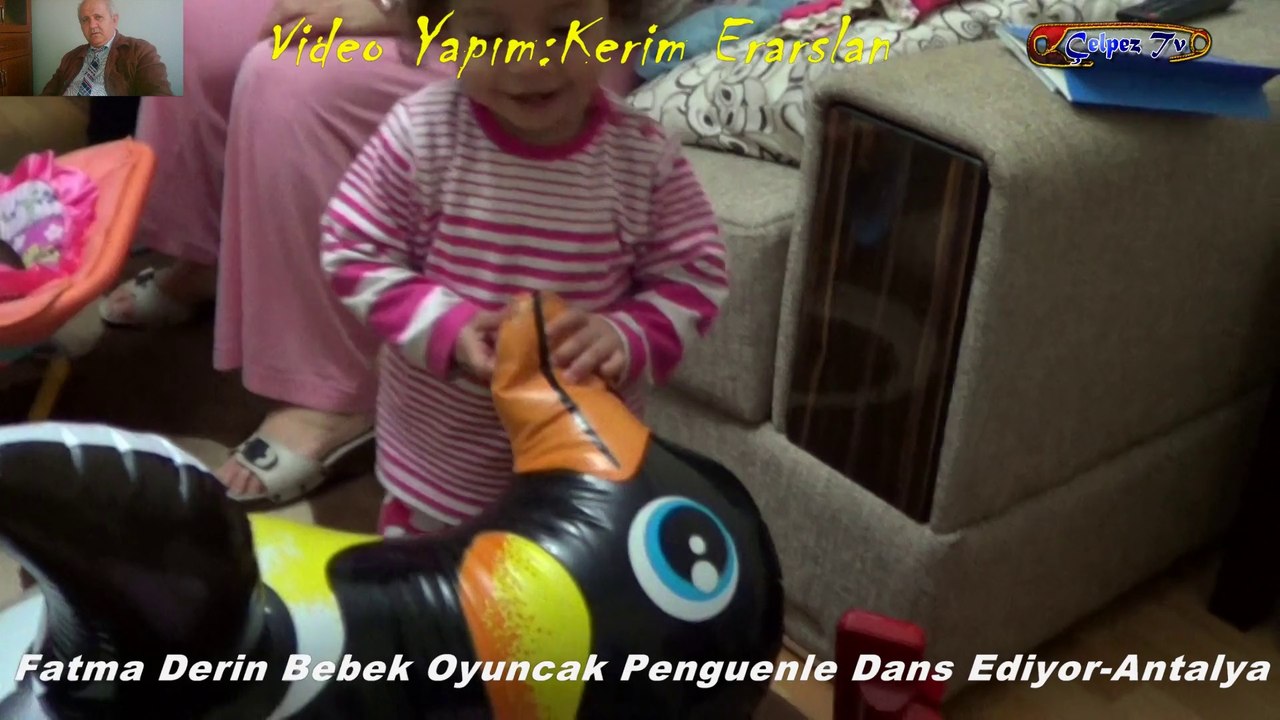 Fatma Derin Bebek Oyuncak Penguenle Dans Ediyor-Antalya