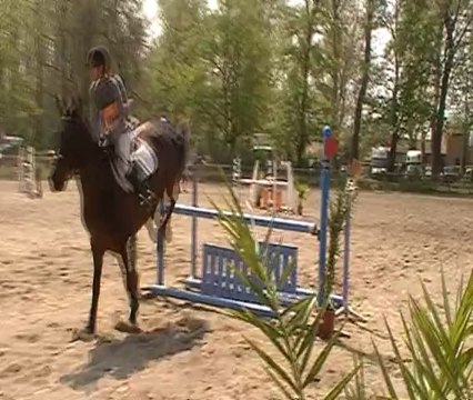 Manu et Umour, CSO Amateur 3 au Vernet, 13 avril 2014