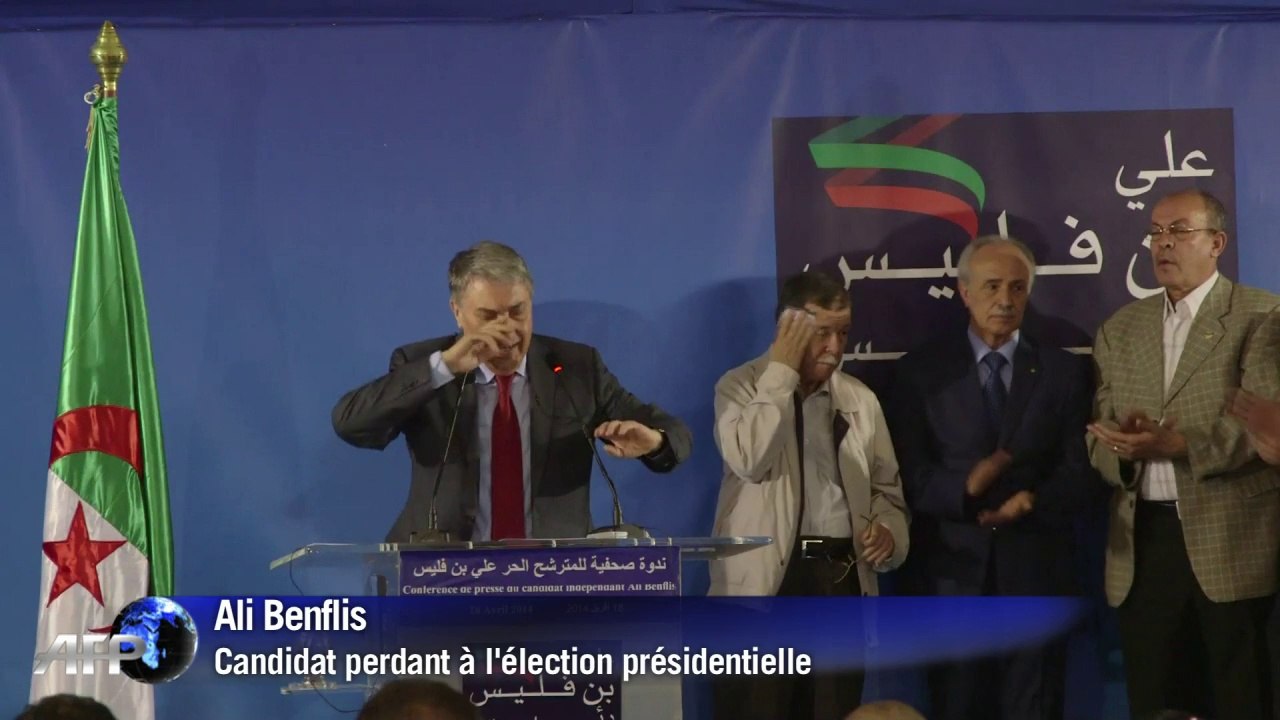 Algérie: Benflis ne "reconnait pas" la victoire de Bouteflika