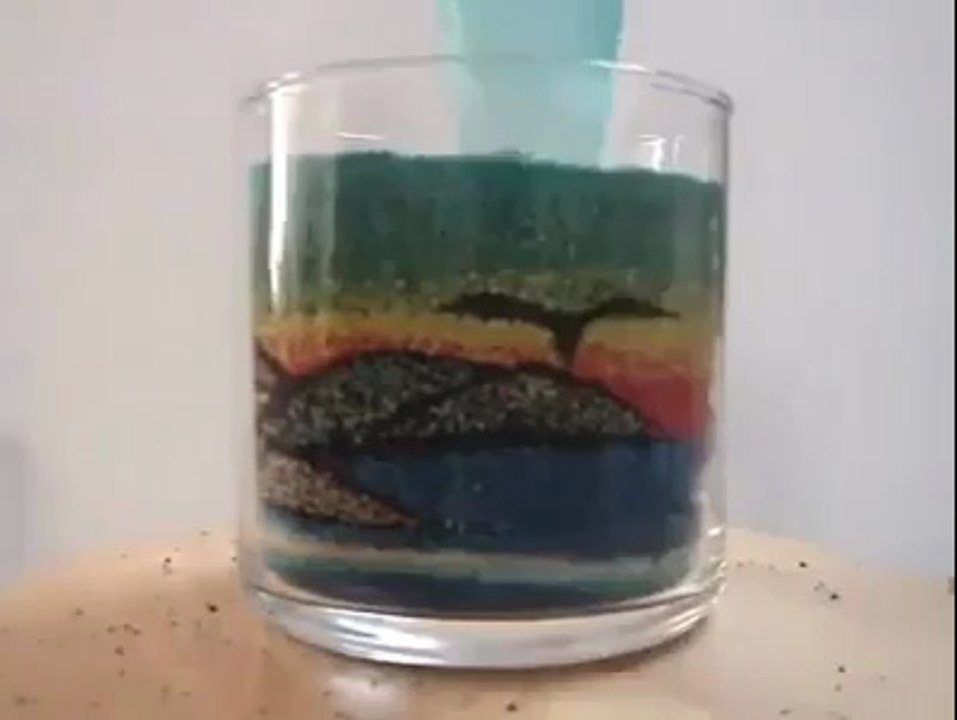 Amazing Sand Art Ako Tsubaki - This Sand Art is Incredible