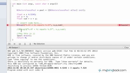 Learn Objective C Tutorial 1.6 Commenting