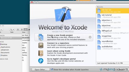 Learn Objective C Tutorial 1.2 Running and Setting Up Xcode