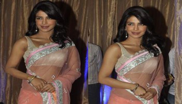 Bollywood Hot Girl Priyanka Chopra at Ganesh Hegde's Wedding reception