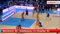 Barcelona: 84 - Galatasaray Liv Hospital: 63