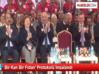 Bir Kan Bir Fidan' Protokolü İmzalandı