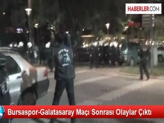 Download Video: Bursaspor-Galatasaray Maçı Sonrası Olaylar Çıktı