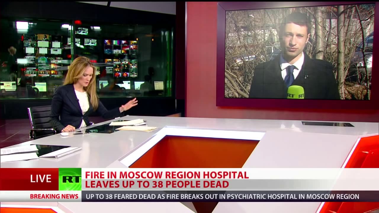 Deadly Blaze: Dozens killed, 3 survive fire at Moscow mental hospital