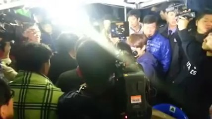 2014.04.16 진도 여객선 침몰 사고 17일 새벽 생존자 문자(카톡) 메시지 [선내 생존 확인] the survivor s message 【English sub.】 [영어자막] 연락 통화 전화