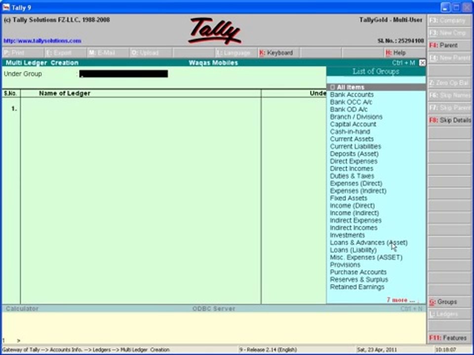 Tally Part 18 - Urdu Tutorials