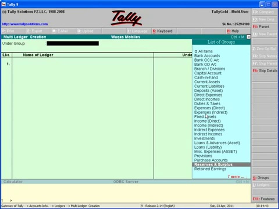 Tally Part 17 - Urdu Tutorials