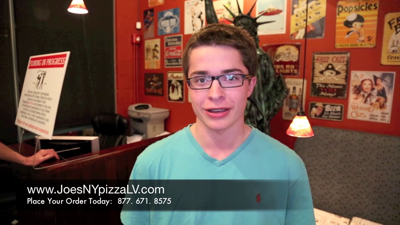 Voted Best of Las Vegas Pizza 2014| Joe's New York Pizza Las Vegas pt. 5