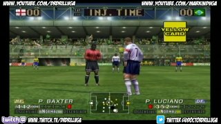 Virtua Striker 3 Ver 2002 Gamecube Gameplay England Vs Brazil