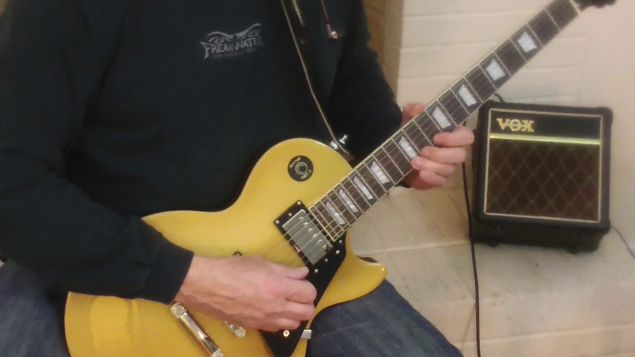 Allman Brothers Band - Jessica guitar solo lesson - half-speed with tab