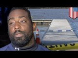 Hero Darnell Taylor saves the day after crazy mom drives her teen kids into the river