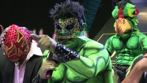 Dragon Lee vs Guerrero Negro Jr. in a En Busca de un Idolo match
