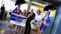 Las Vegas Monorail Celebrates Its 60 MILLIONTH Rider pt. 5