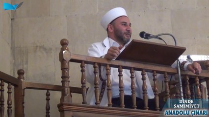 ÇİFTEMİNARE CAMİ-İ CÜMA SOHBETİ