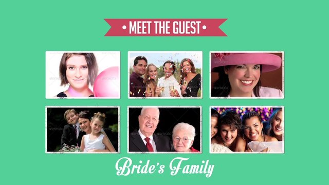 CELEBRATE THE LOVE / Wedding Timeline - AE Template | Royalty Free | Videohive