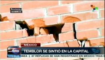 México: Suman 105 réplicas del temblor de este viernes