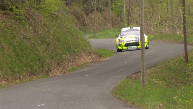 Cuoq mène le Rallye Lyon Charbonnières - Rhône devant Baud et Salanon