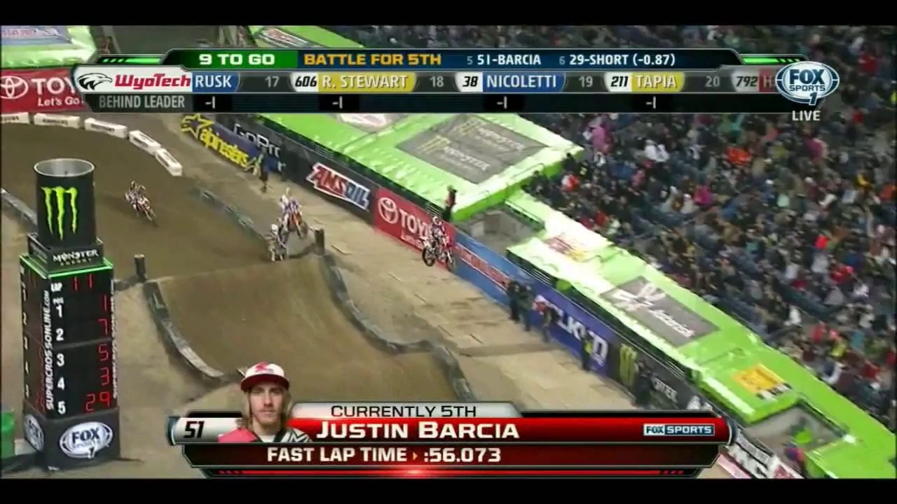 2014 AMA SX Rd15 Seattle 450 Main
