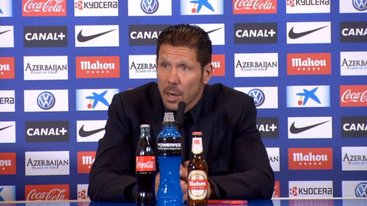 Simeone: 'Denke gar nicht ans Verlieren'
