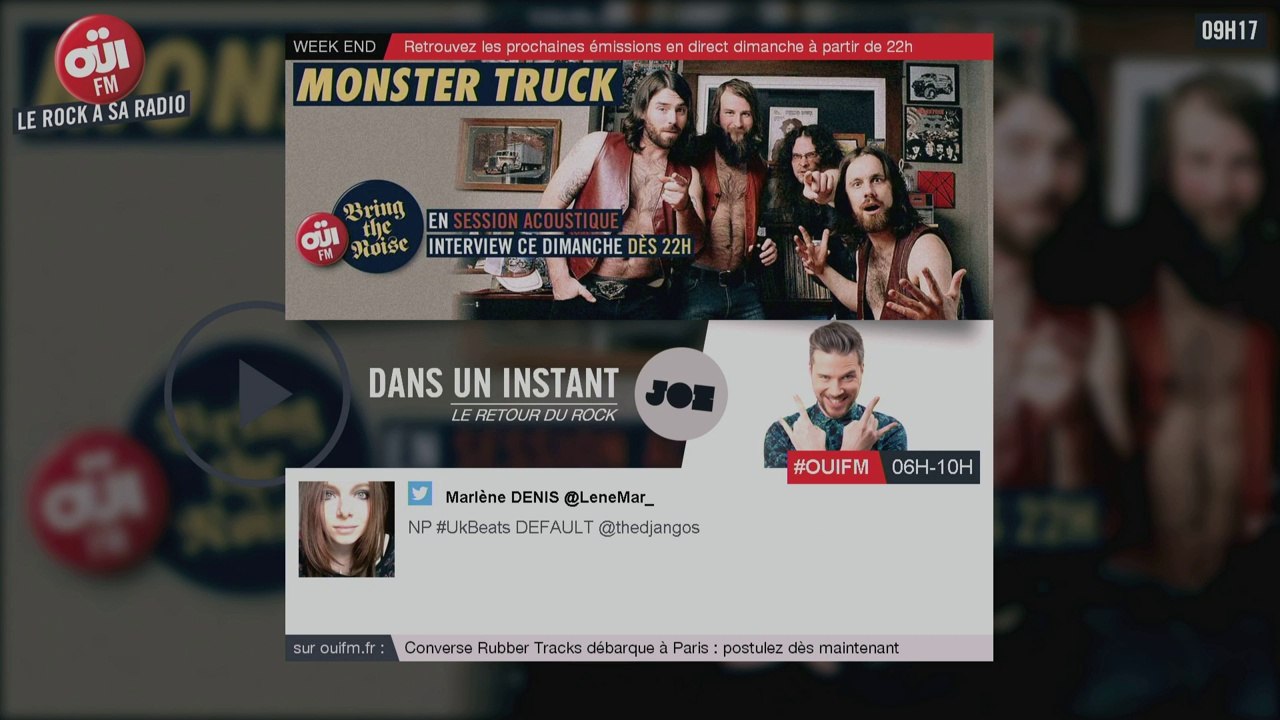 OUI FM TÉLÉ // OUI FM à la Télé /// Le Rock a sa Télé