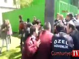 İstanbul Üniversitesi'nde özel güvenlik, öğrencilere saldırdı