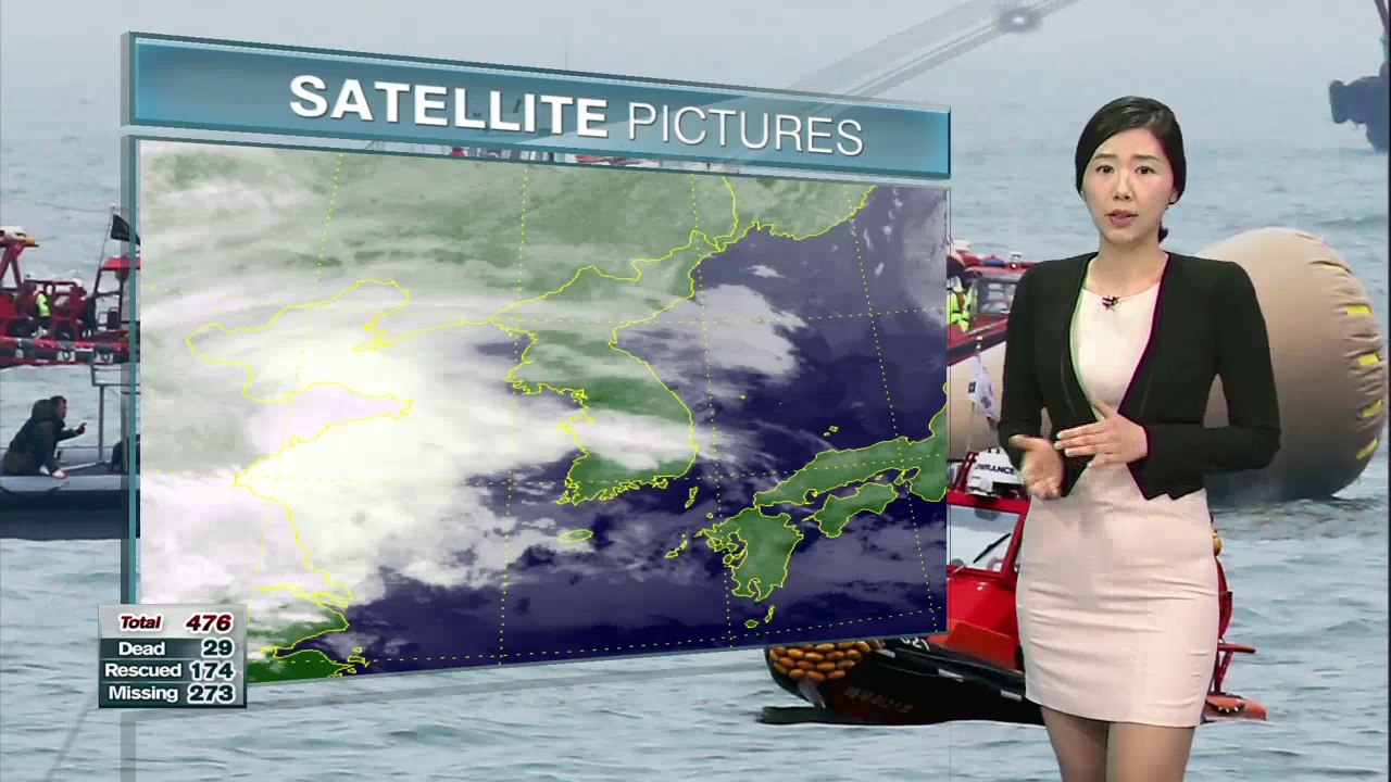 Winds get stronger, tides are high in Jindo (2)