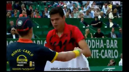 بطولة مونتي كارلو 2014 فافرينكا VS راونتش - تعليق عربي -