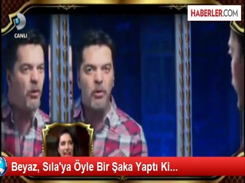 Beyaz, Sıla'ya Öyle Bir Şaka Yaptı Ki...