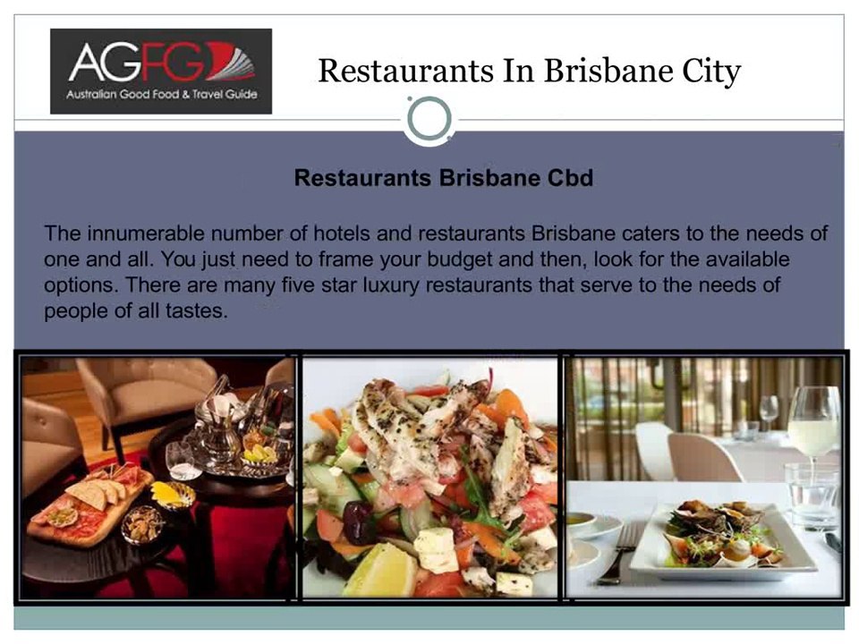 Taste amazing delectable at the Brisbane Restaurants