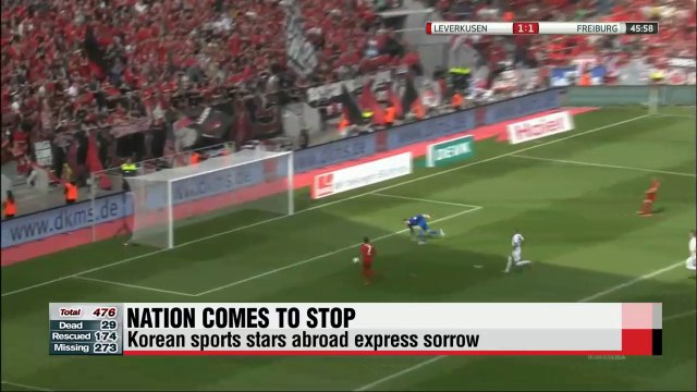 Korea mourns for victims and their families