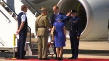 British royals visit Australian air base