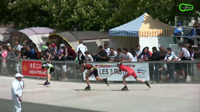 3 Pistes 2014 - 1/2 finale 500m - Juniors Filles A - Pibrac