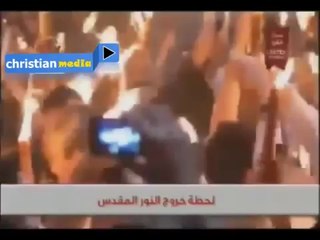 Sortie de la Sainte Lumière 2014 à Jérusalem