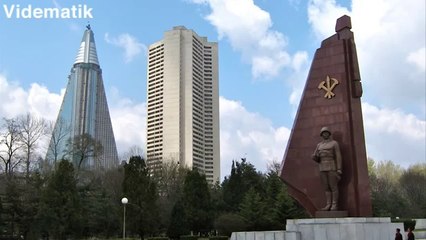 Dünyanın en yüksek katlı oteli, Kuzey Kore'deki Ryugyong Otel