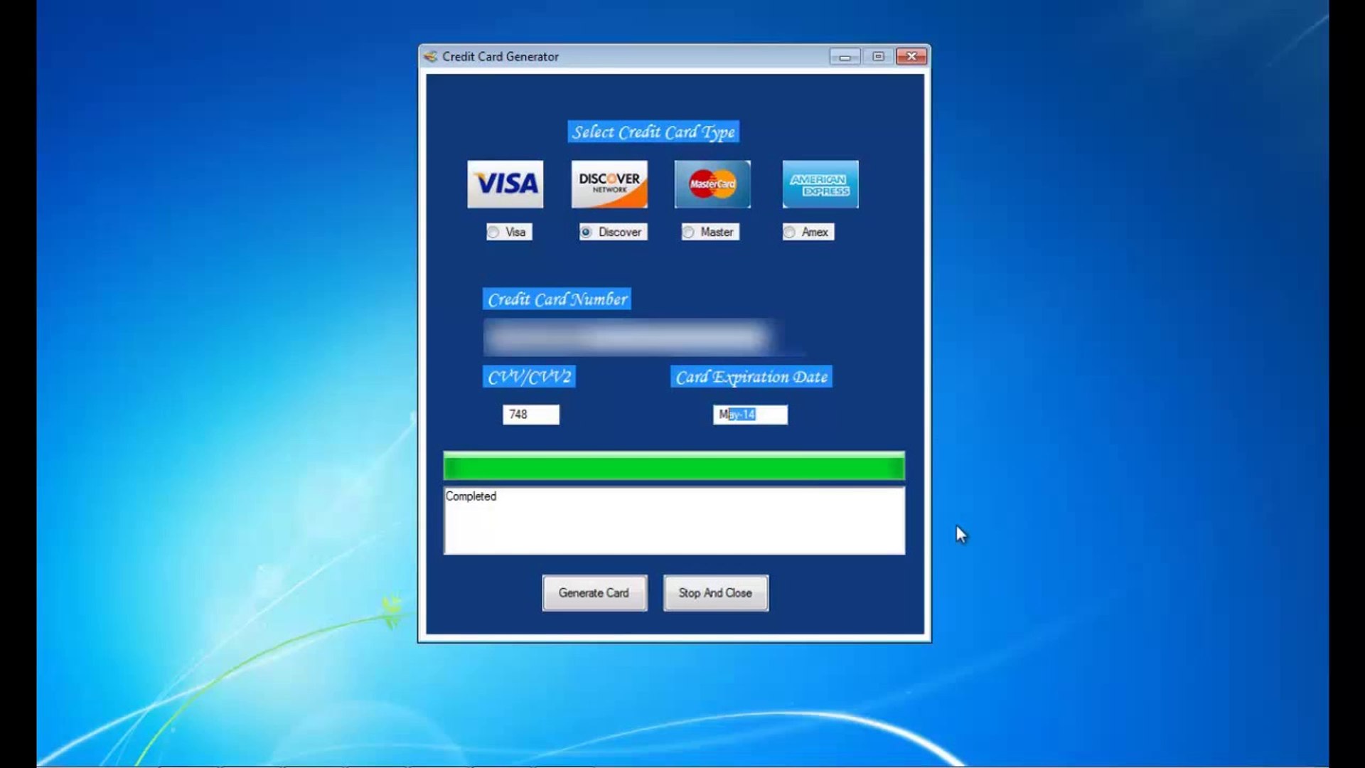 Credit Card Generator with CVV and expiry date 2014 - video Dailymotion