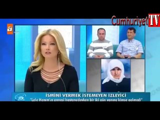 Canlı yayında ismini yanlışlıkla ağzından kaçırdı